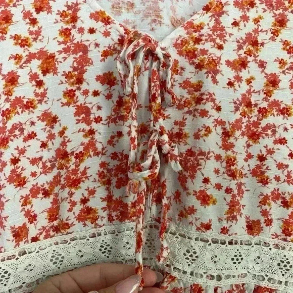 Maurice’s Floral Babydoll Top - Picture 4 of 6